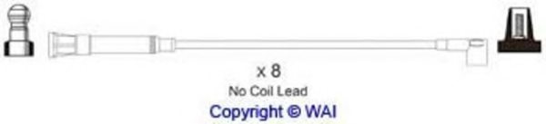 WAIglobal SL296 Ignition Cable Kit